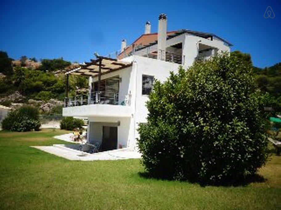 Willa Marvelous House By The Sea Jezioro Vouliagmeni Zewnętrze zdjęcie